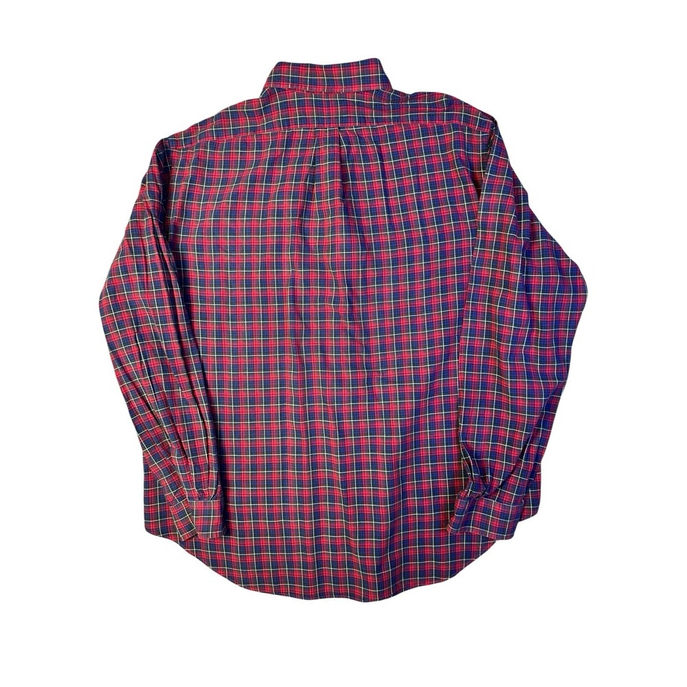 Polo Ralph Lauren Button Down Long Sleeve Size XL Plaid Classic Fit Shirt - Picture 2 of 6